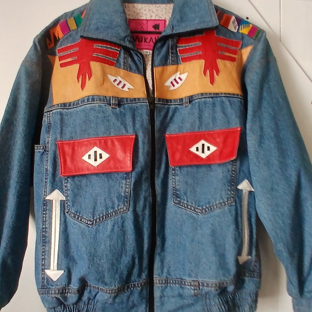Native Vintage Vukani Denim Jacket -M